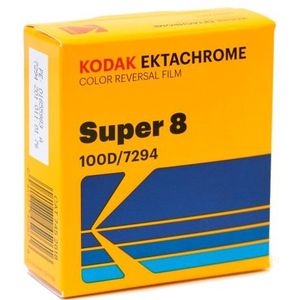 Kodak - S8 Ektachrome 100D - Analoge Film - Kleur - 15 Meter