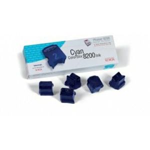 Xerox 016204500 colorstix cyaan 5 stuks (origineel)