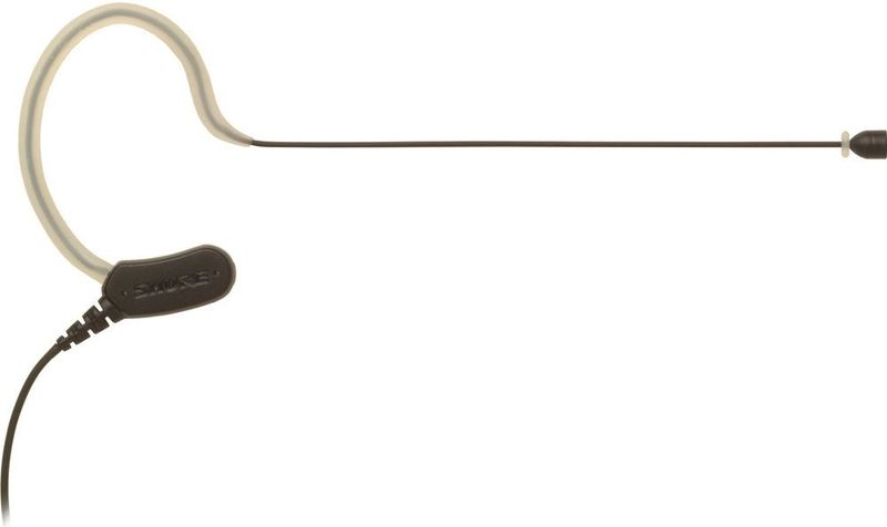 Shure MX153B/O-TQG Omnidirectionele Earset Hoofdgedragen Microfoon, Zwart