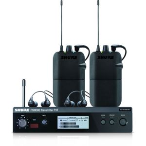 Shure PSM300 Twin Pack Stereo in-ear monitoring (606-630 MHz)