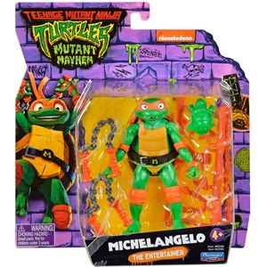 TEENAGE MUTANT NINJA TURTLES Turtles Mutant Mayhem Basic Figure Michelangelo 12 cm