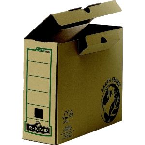 Fellowes - Earth - Archiefdoos - Bruin - A4 - 100 x 250 x 319 mm - 20 stuks