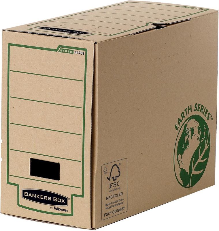 Fellowes Archivbox R-Kive HxBxT 15x25,5x31,5 cm naturbraun