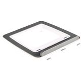 Laptop Ständer Fellowes I-Spire™ Quick Lift, für Laptops bis 17″ & bis 4,5 kg, 7-stufig manuell höhen- & winkelverstellbar, zusammenklappbar, weiß
