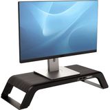Monitorständer Fellowes Hana™, 3-fach höhenverstellbar, USB-Anschlüsse, bis 18 kg, schwarz