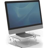 Monitorständer Fellowes Clarity™, bis 10 kg, höhenverstellbar, B 320 x 256 mm, Acryl