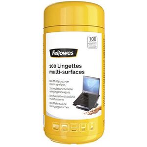 Fellowes reinigingsdoekjes multifunctioneel dispenser (100 stuks)