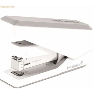 Heftgerät Fellowes LX840™, Halbstreifen, bis 25 Blatt, 24/6- o. 26/6-Heftklammern, antibakterielle Microban® Technologie, weiß