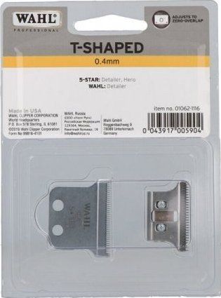 Wahl Moser - Cuchilla Detalle - Reservescheermesje - T-vormig Ontwerp