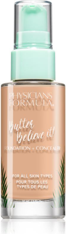 Physicians Formula Butter Believe it! Foundation + Concealer Light-to-Medium (30 ml)