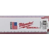 Milwaukee Extra heavy duty reciprozaagbladen voor metaal WRECKER 230 x 7/11 Tpi - 5 stuks - 48005706