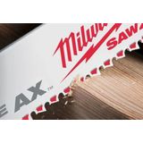 Milwaukee Reciprozaagblad Sawzall hout The AX 230 mm 5-Tpi (5 Stuks)