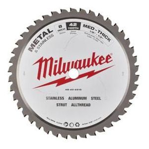 Milwaukee Cirkelzaagblad voor Metaal | Ø 203mm Asgat 15,87mm 42T - 48404515