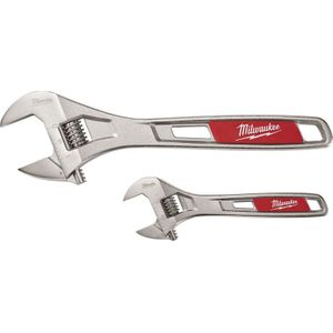 Milwaukee Accessoires Engelse sleutel Twin Pack 150/250mm -2pc - 48227400 - 48227400