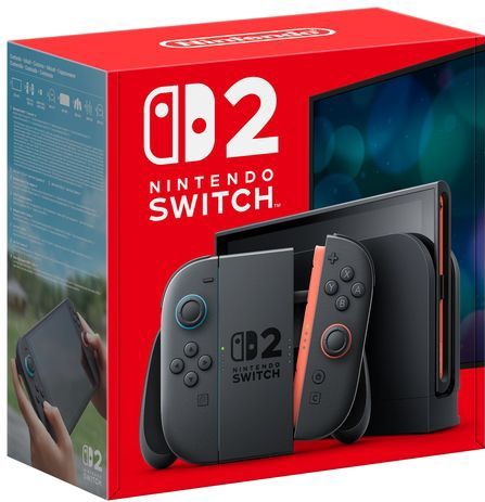Nintendo Switch 2 draagbare game console 20,1 cm (7.9") 256 GB Touchscreen Wifi Zwart