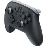 Nintendo - Switch 2 Pro Controller - Gamecontroller - Zwart - Inclusief USB-oplaadkabel