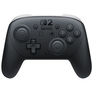 Nintendo - Switch 2 Pro Controller - Gamecontroller - Zwart - Inclusief USB-oplaadkabel