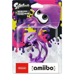Inkling-inktvis-amiibo (neon-paars) (Splatoon Collection)
