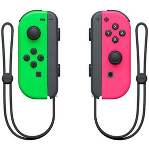 Nintendo Switch Joy Con Controller paar Neon Groen en Roze