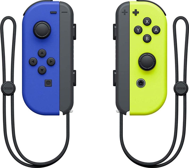 Nintendo Switch Joy-Con Controller Paar - Blauw en Neon Geel