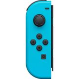 Nintendo Switch Joy Con Controller Links Neon Blauw