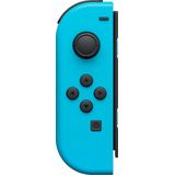 Nintendo Switch Joy Con Controller Links Neon Blauw