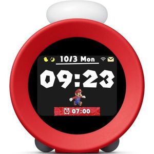 Nintendo 10013963 wekker Digitale wekker Rood