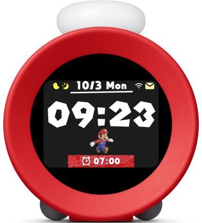 Nintendo 10013963 wekker Digitale wekker Rood