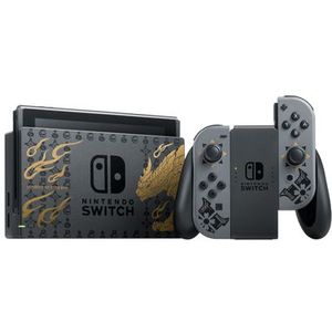 Nintendo Monster Hunter Rise Edition draagbare game console 15,8 cm (6.2") 32 GB Touchscreen Wifi Grijs