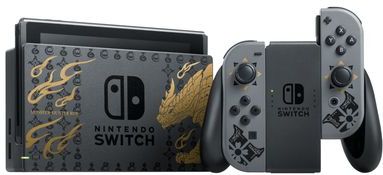 Nintendo Monster Hunter Rise Edition draagbare game console 15,8 cm (6.2") 32 GB Touchscreen Wifi Grijs