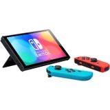 Nintendo Switch OLED Blau Rot
