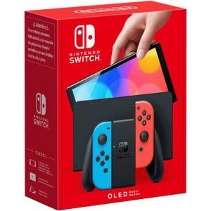 Nintendo Switch OLED Blau Rot