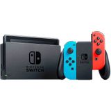 Nintendo Switch - Neon Rood/Neon Blauw, Spelcomputer, Blauw, Rood