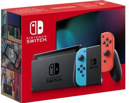 Nintendo Switch Console Blauw/Rood