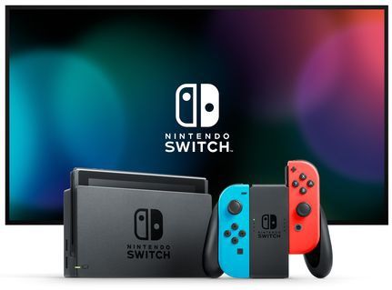 Nintendo Switch Console Blauw/Rood