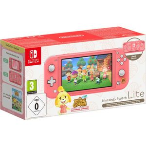 Nintendo Switch Lite Coral - Isabella Aloha Editie