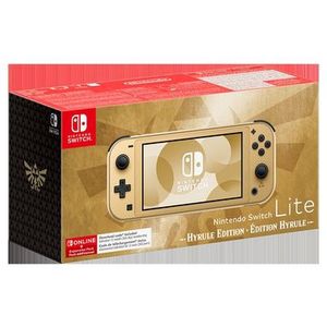 Nintendo Switch Lite Hyrule Edition Hylian Crest Nintendo Switch Online + Uitbreidingspakket