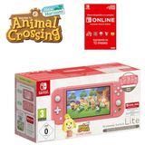 Nintendo Switch Lite Animal Crossing: New Horizons Isabelle Aloha Edition draagbare game console 14 cm (5.5") 32 GB Touchscreen Wifi Koraal