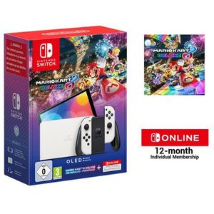 Nintendo - Switch OLED - Game Console - Wit - 64 GB