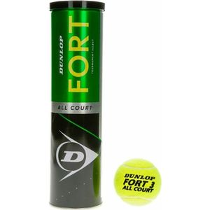 Tennisbal Dunlop Fort All Court TS 4-Tin (Doos 18x4) 2022
