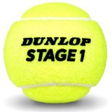 Dunlop Stage 1 - Tennisballen - 3 stuks-  groen/geel
