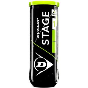 Tennisbal Dunlop Stage 1 Green 3-Tin (Doos 24x3) 2020