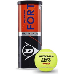 Dunlop Tennisballen Fort Max TP KNLTB Gasgevuld 3 Ballen