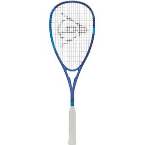 Dunlop tristorm elite squash racket in de kleur marine.
