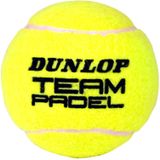 Dunlop Padel Team Padelballen - 1 Blik met 3 ballen