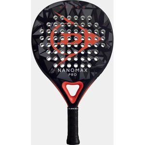 Dunlop nanomax pro padelracket in de kleur rood.