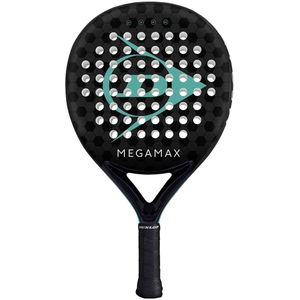 Dunlop megamax padelracket in de kleur zwart.