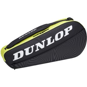 Tennistas Dunlop SX Club 3 Racket Black Yellow'22