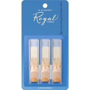 D'Addario Woodwinds Royal 3 rieten voor Bb klarinet (3 stuks)