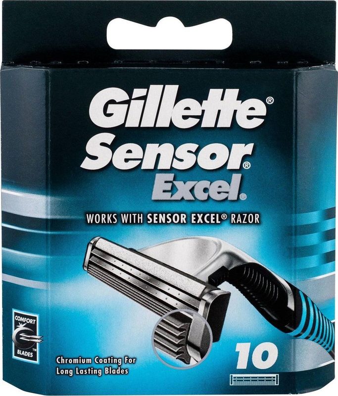 Gillette Sensor Excel Scheermesjes (10st.)